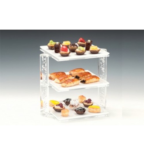 MELAMİN TEPSİLİ TEŞHİR STANDI 25 X 34 X H:29 Cm